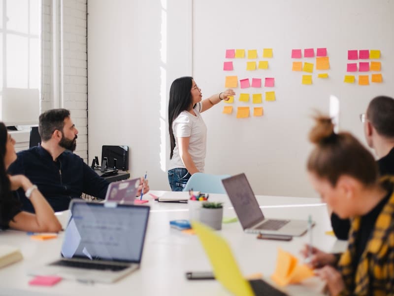 An HR team using AI to speed up hiring