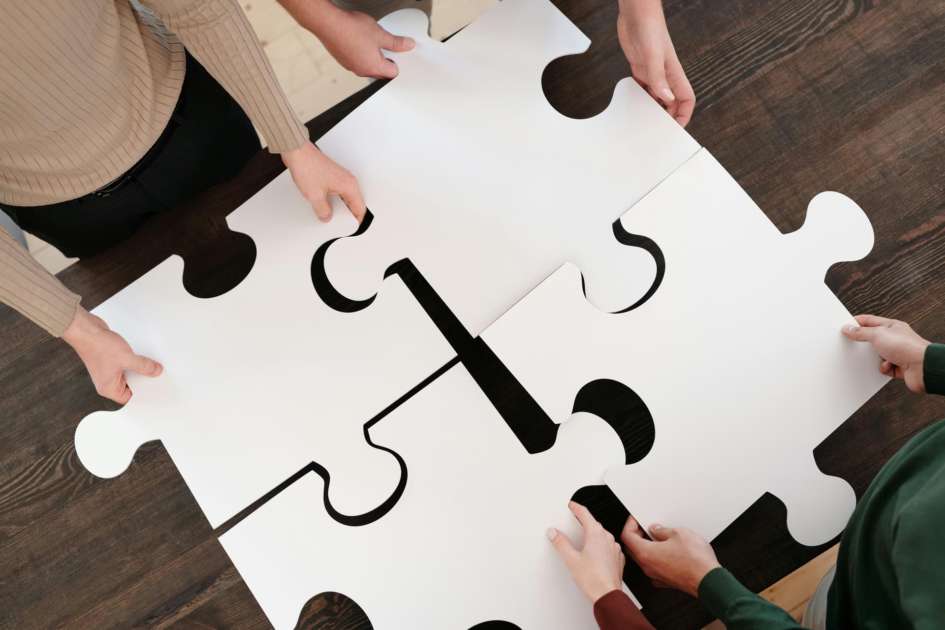 Executive team focusing on strategy while automation handles operations