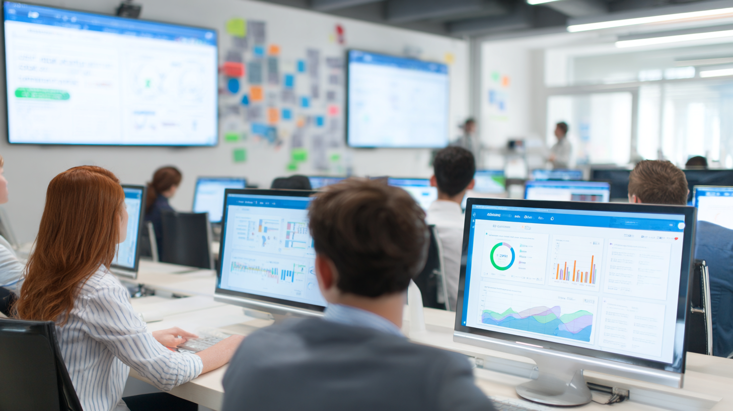 Education professionals using AI technology